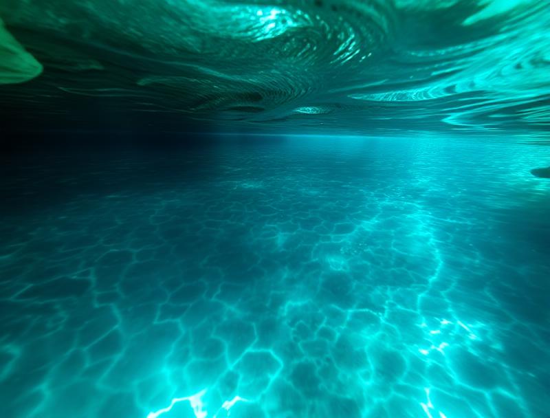 Swimmers enjoying Cenote Saamal crystal waters