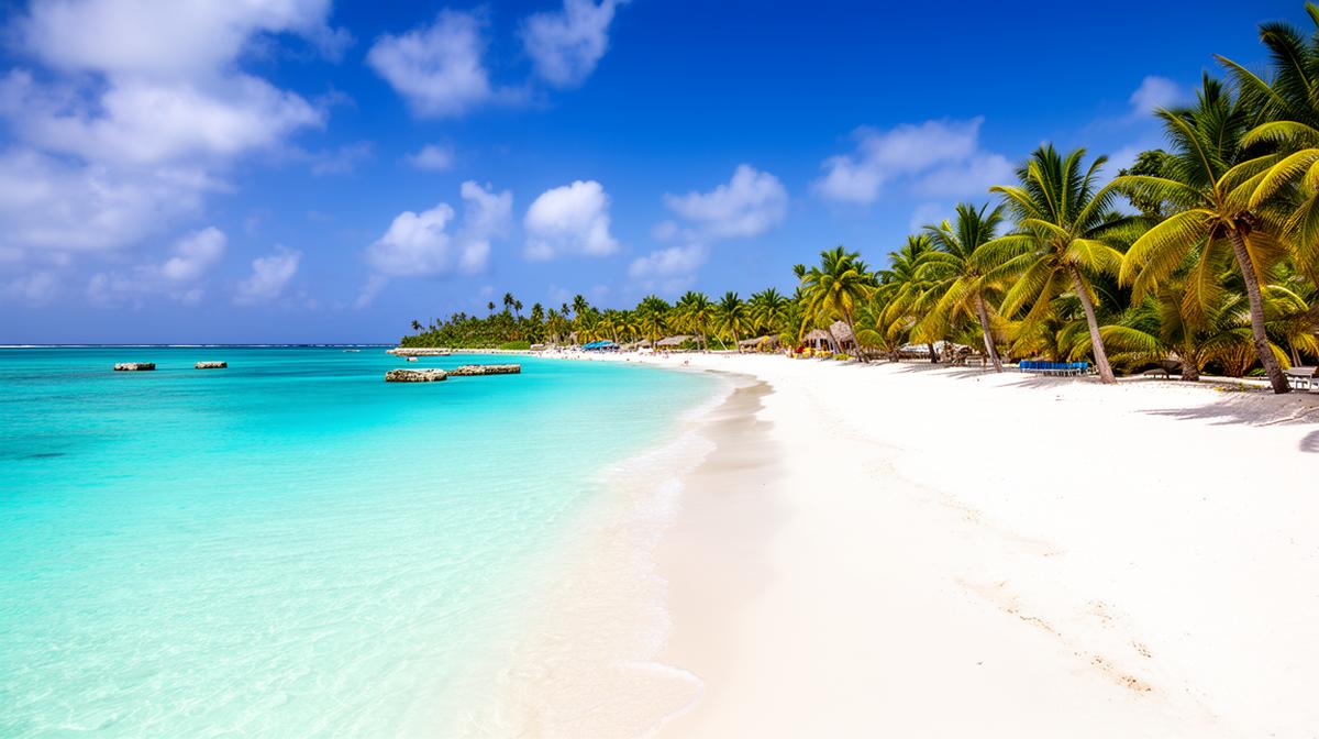 Isla Mujeres Playa Norte with turquoise Caribbean water and white sand